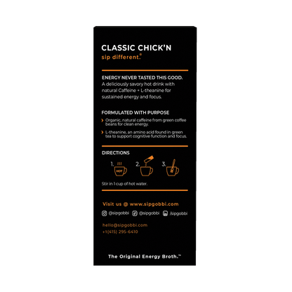 Energy Broth - Classic Chick'n - Vegan America