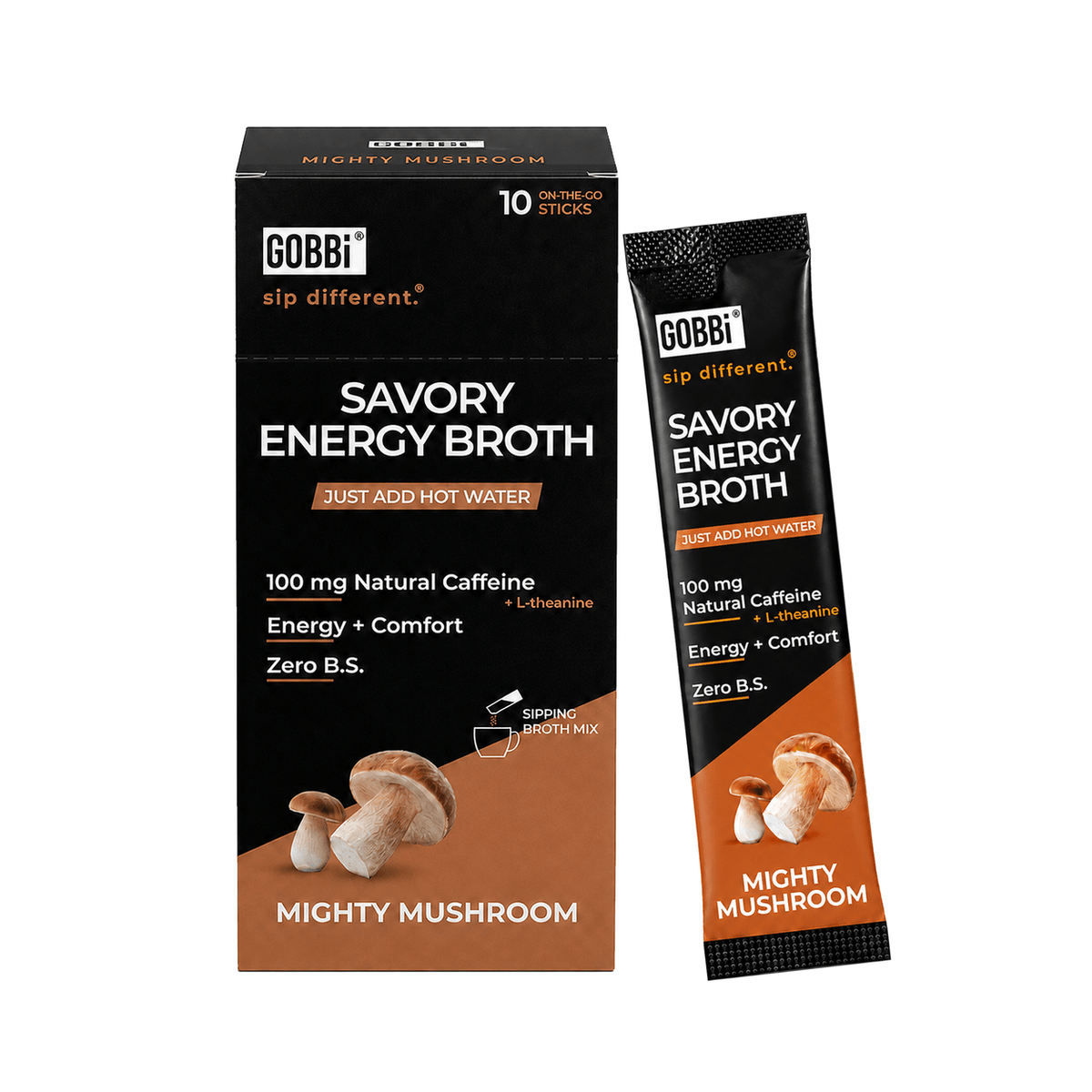 Energy Broth - Mighty Mushroom - Vegan America