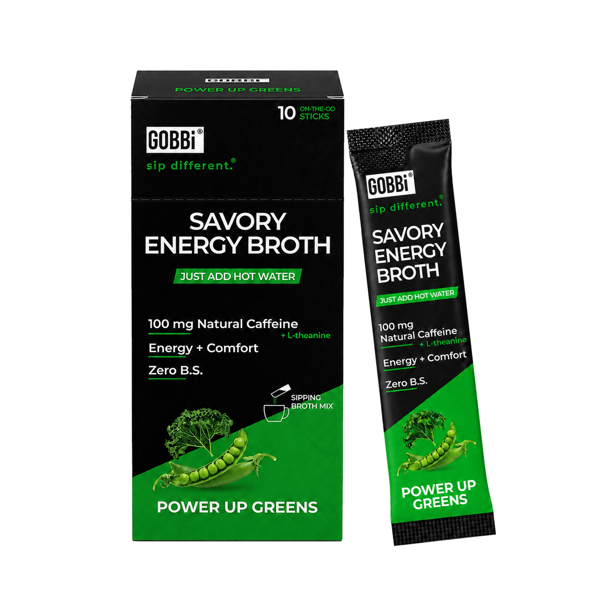 Energy Broth - Power Up Greens - Vegan America