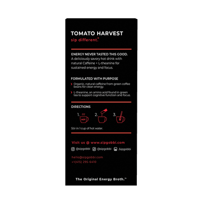 Energy Broth - Tomato Harvest - Vegan America