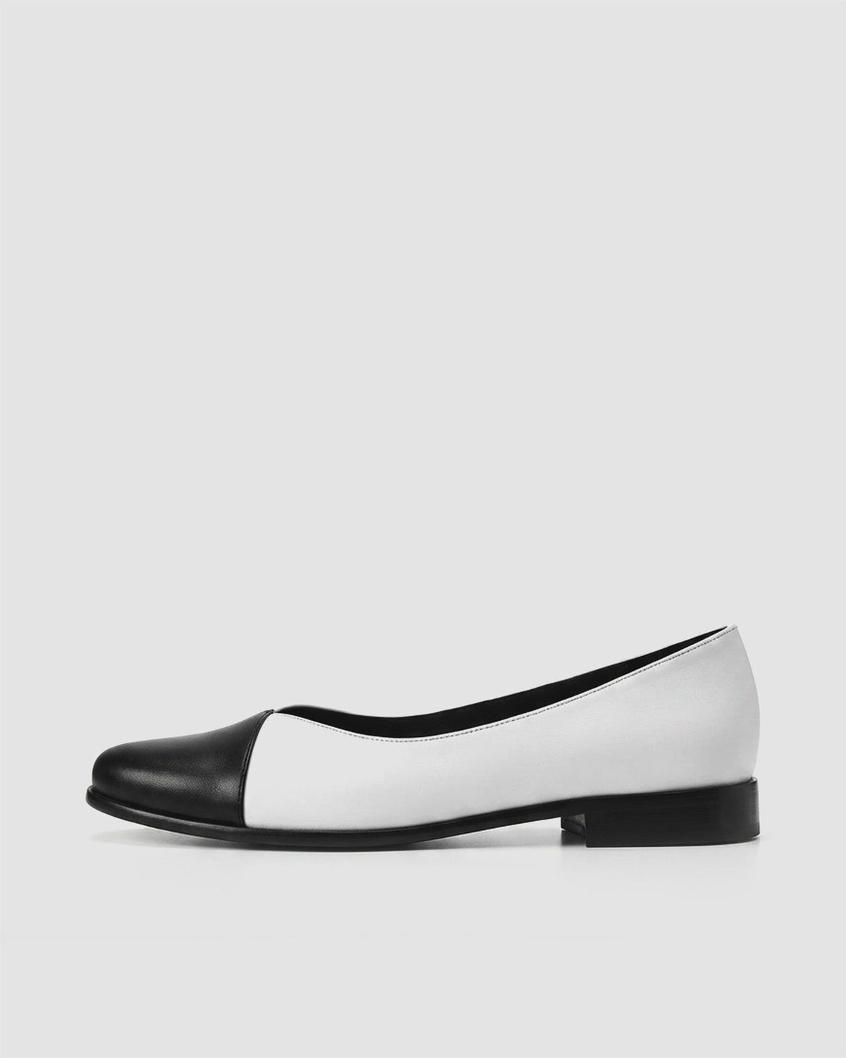 Clash ballet flats women, vegan corn leather with graphic detail, BOHEMA
