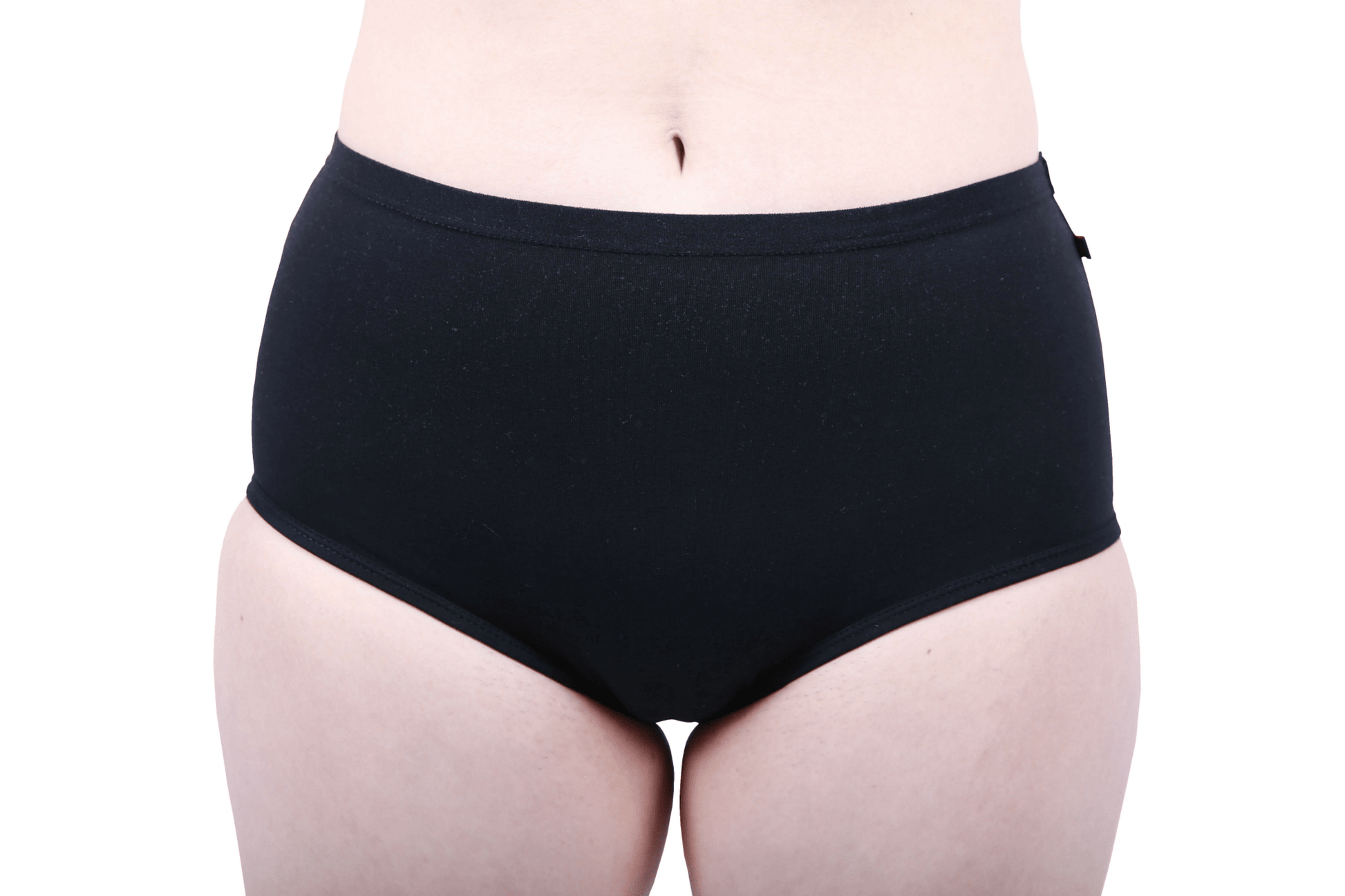 Full Brief Underwear, Black - Vegan America
