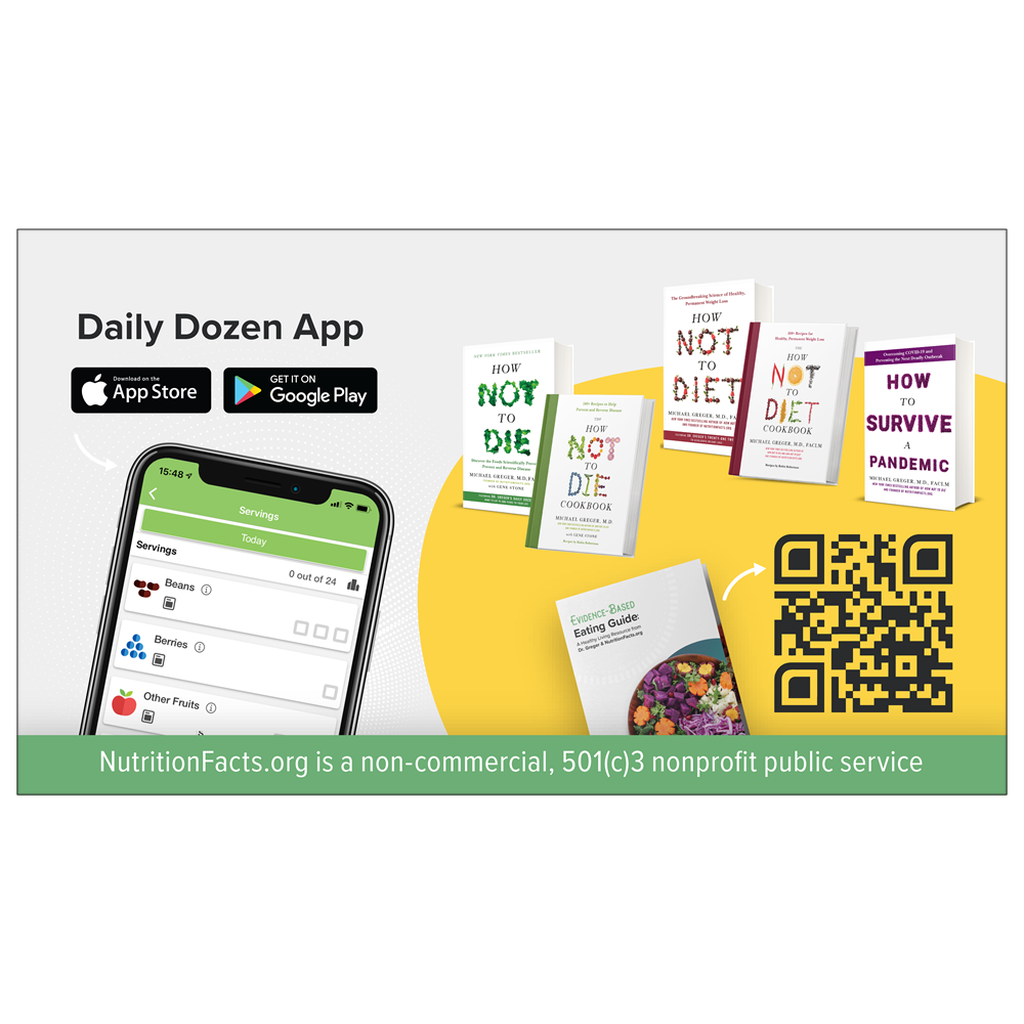 NutritionFacts.org Outreach Business Cards