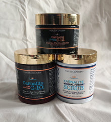 3-Step Dead Sea Skin Renewal Set | Carnallis C-12, C-10 & Mineral Scrub
