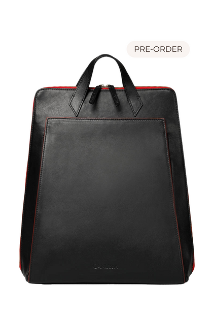 Urban laptop backpack - Black/Red