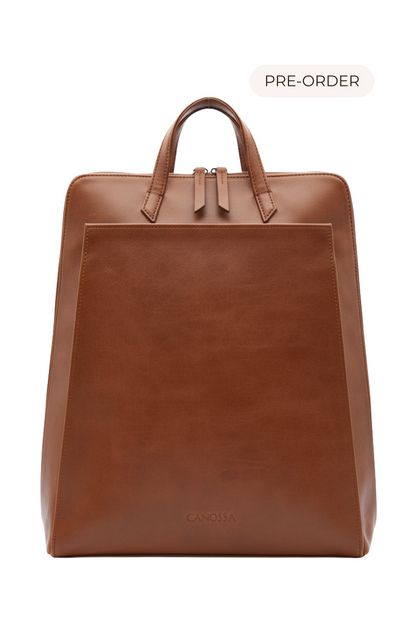 Urban laptop backpack - Hazelnut