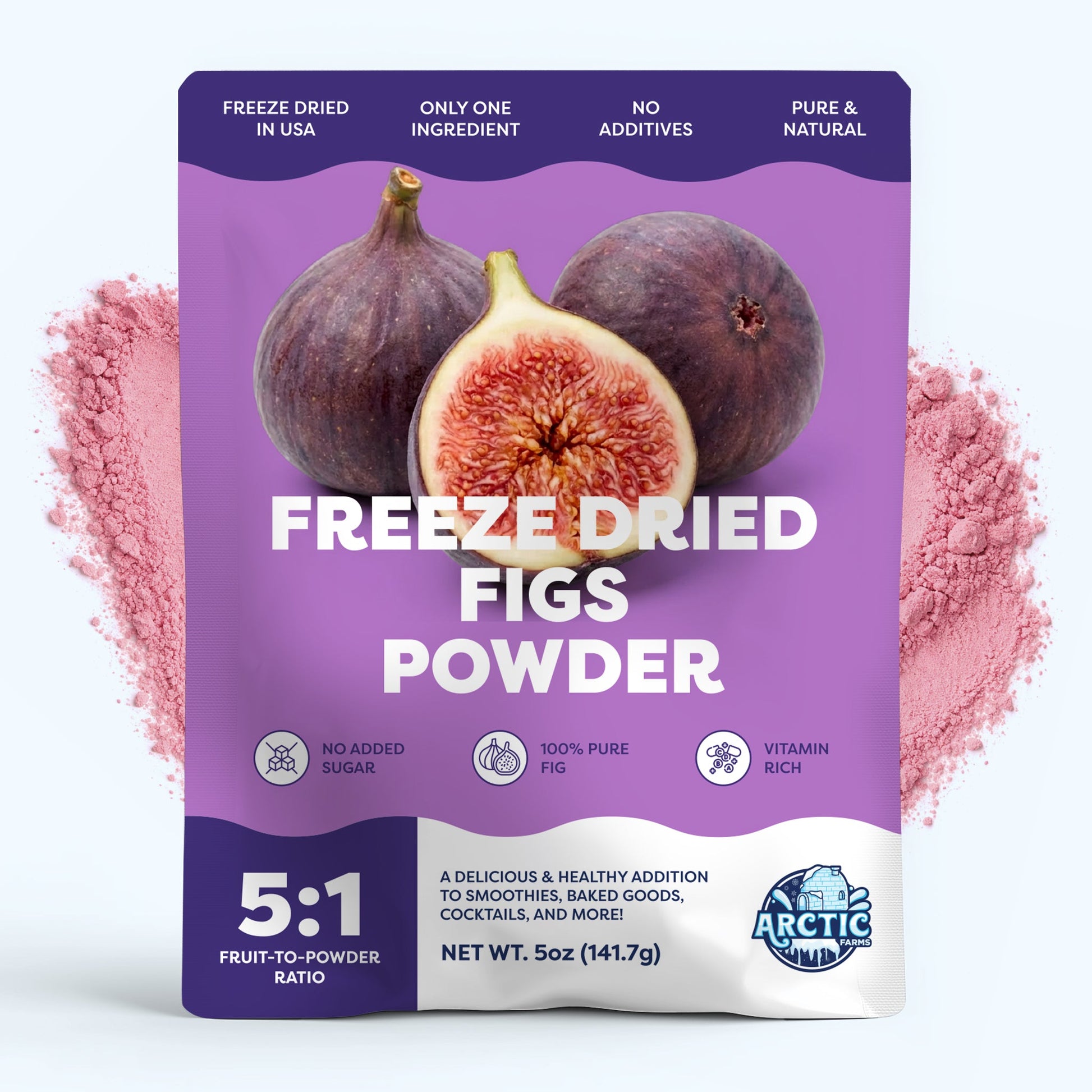 Freeze Dried Figs Powder - Vegan America