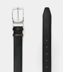 Reversible Vegan Belt - Black & Brown