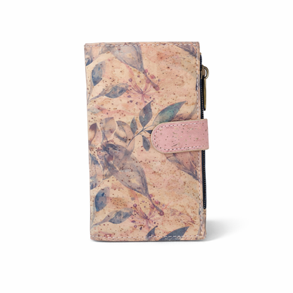 Flower Garden Cork Wallet