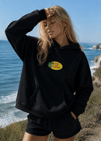 FISH ARE FRIENDS HOODIE - Vegan America