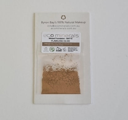 Flawless Matte Mineral Foundation Samples