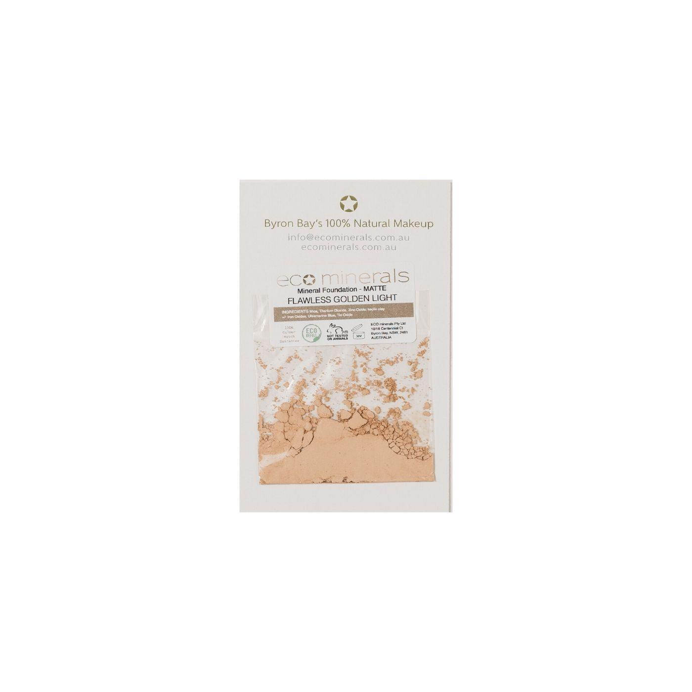 Flawless Matte Mineral Foundation Samples