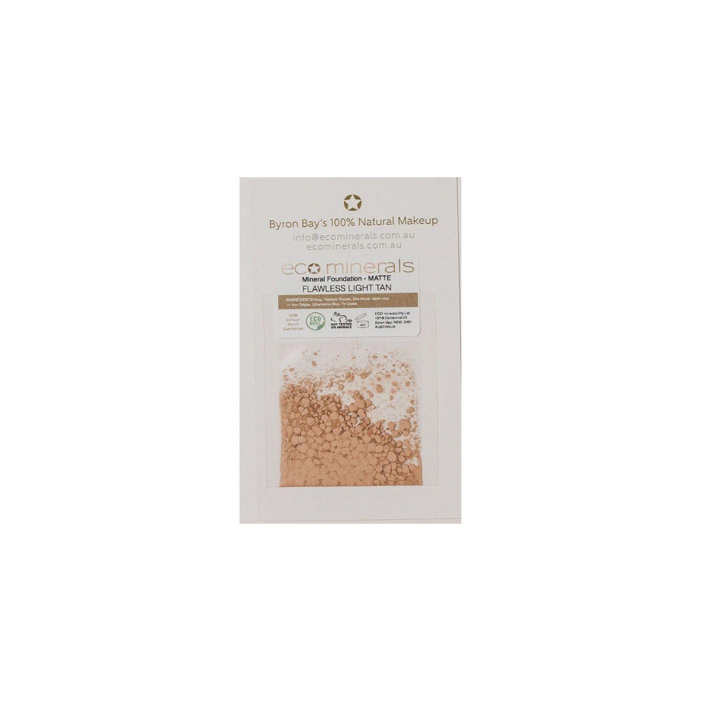 Flawless Matte Mineral Foundation Samples