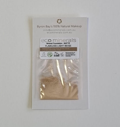 Flawless Matte Mineral Foundation Samples