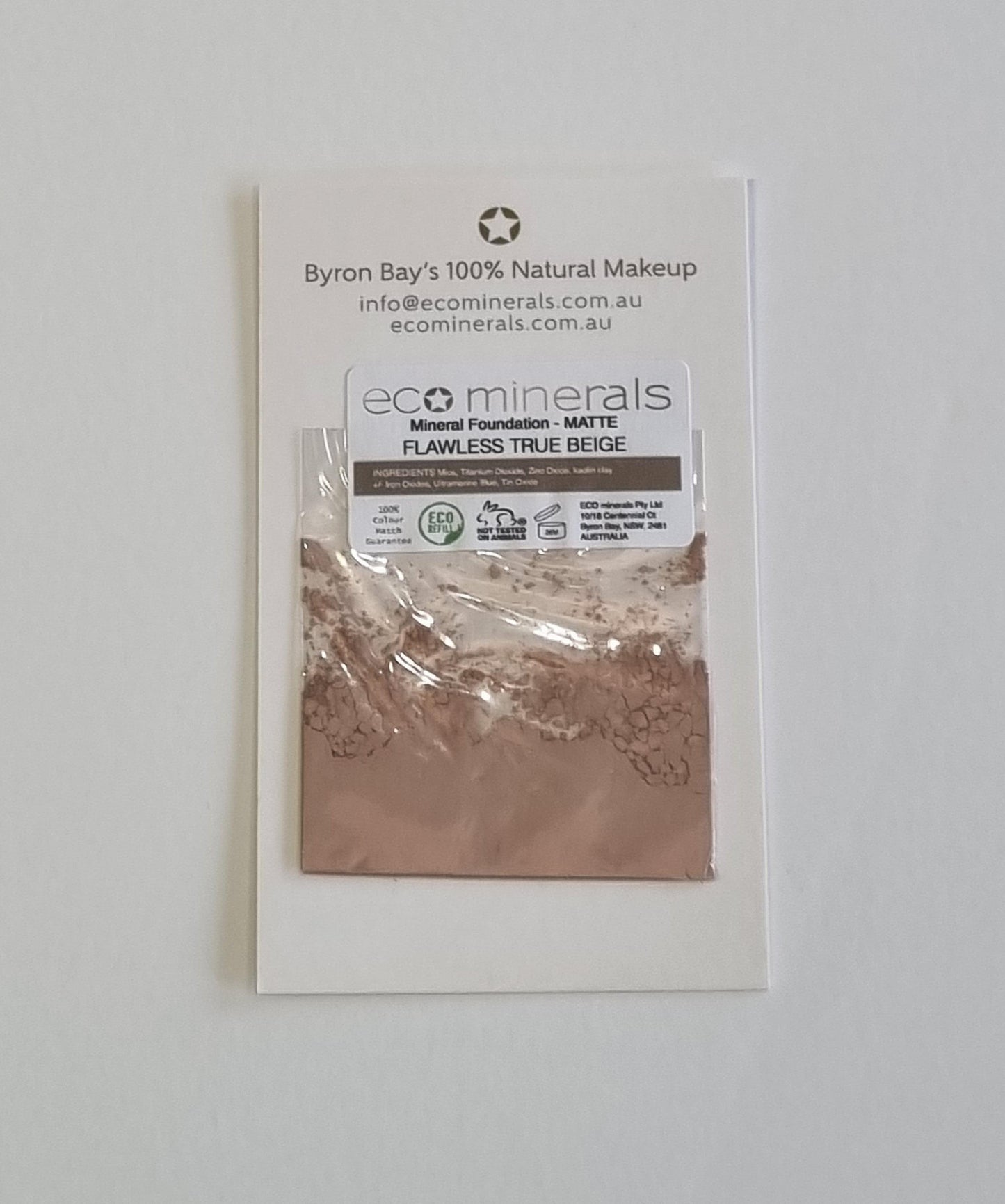 Flawless Matte Mineral Foundation Samples