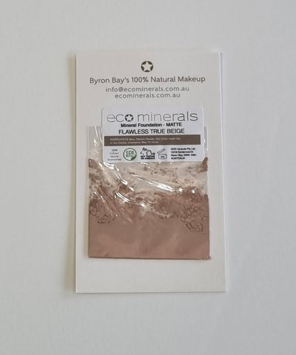 Flawless Matte Mineral Foundation Samples