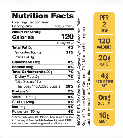 Caramel Cherry Chocolate Spread | Flèche Healthy Treats