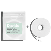 Davids Expanding Dental Floss - Refillable Dispenser + Refill - Vegan America