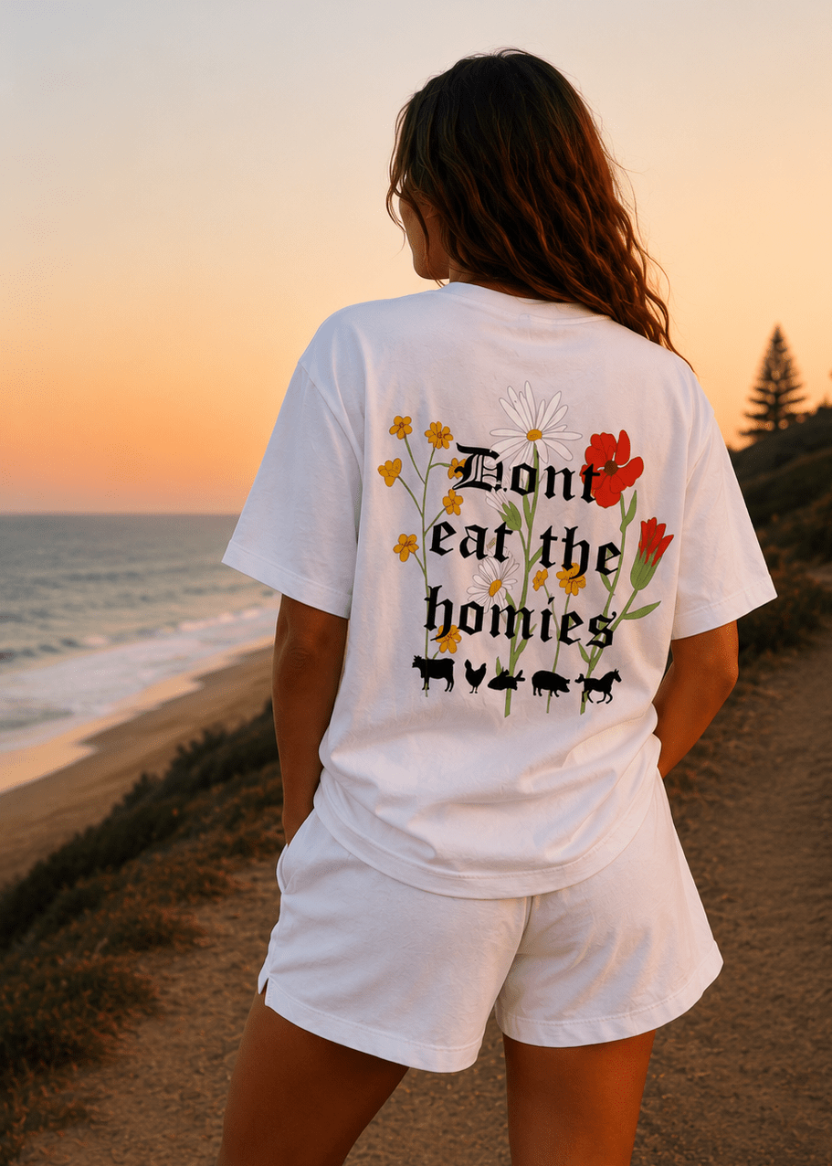 FLOWER TEE - Vegan America