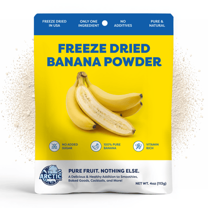 Freeze Dried Banana Powder - Vegan America