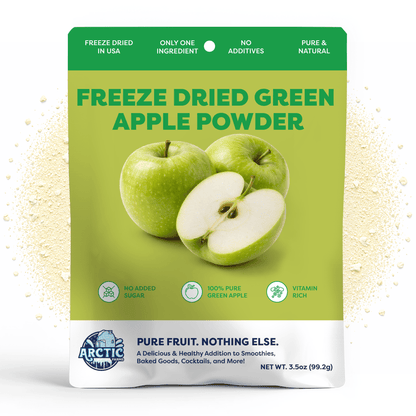 Freeze Dried Green Apple Powder - Vegan America