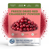 Freeze Dried Red Cranberry Powder - Vegan America