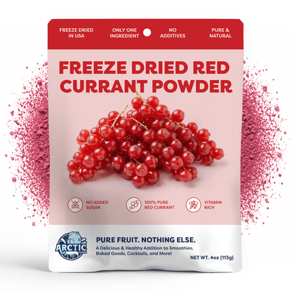 Freeze Dried Red Currant Powder - Vegan America