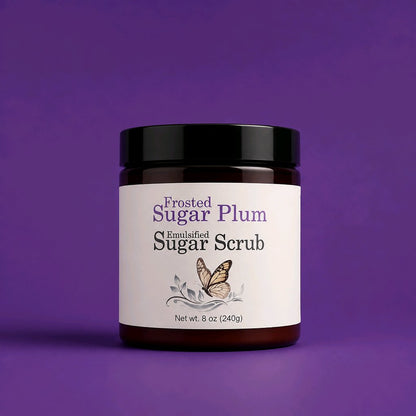 Frosted Sugar Plum Emulsified Sugar Scrub