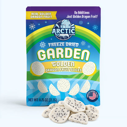 Freeze Dried Golden Dragon Fruit Slices