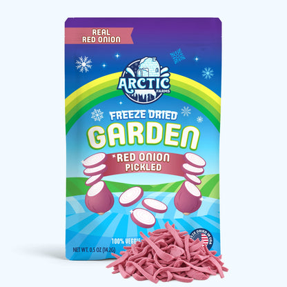 Freeze Dried Pickled Red Onions