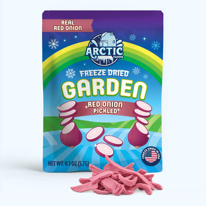 Freeze Dried Pickled Red Onions
