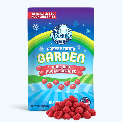 Freeze Dried Wild Red Huckleberries