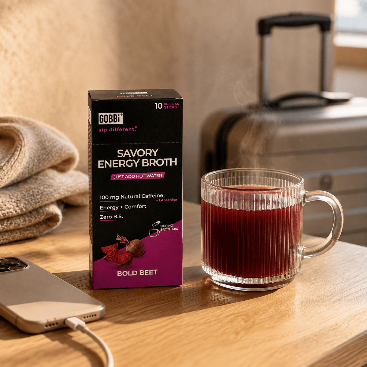 Energy Broth - Bold Beet - Vegan America