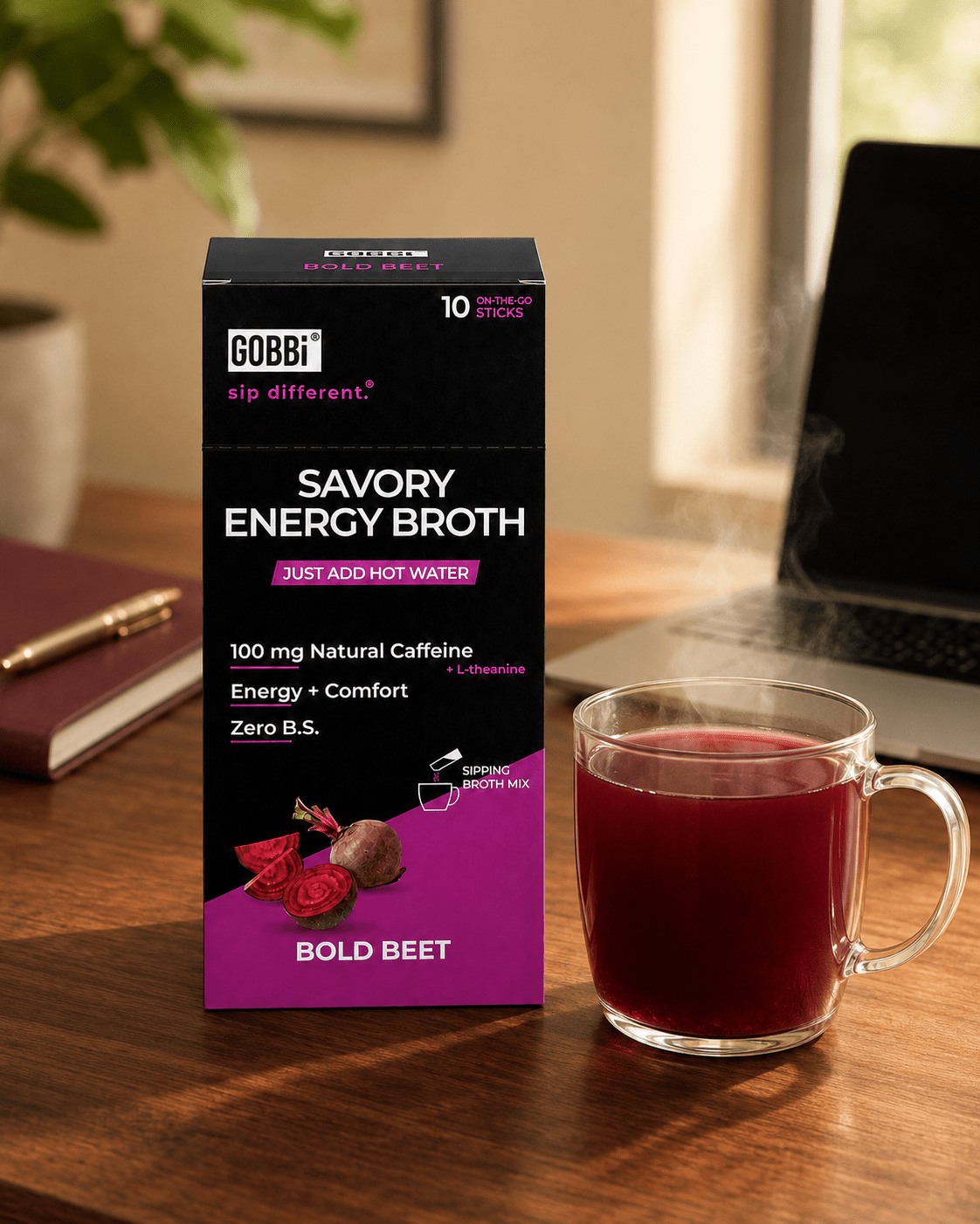 Energy Broth - Bold Beet - Vegan America
