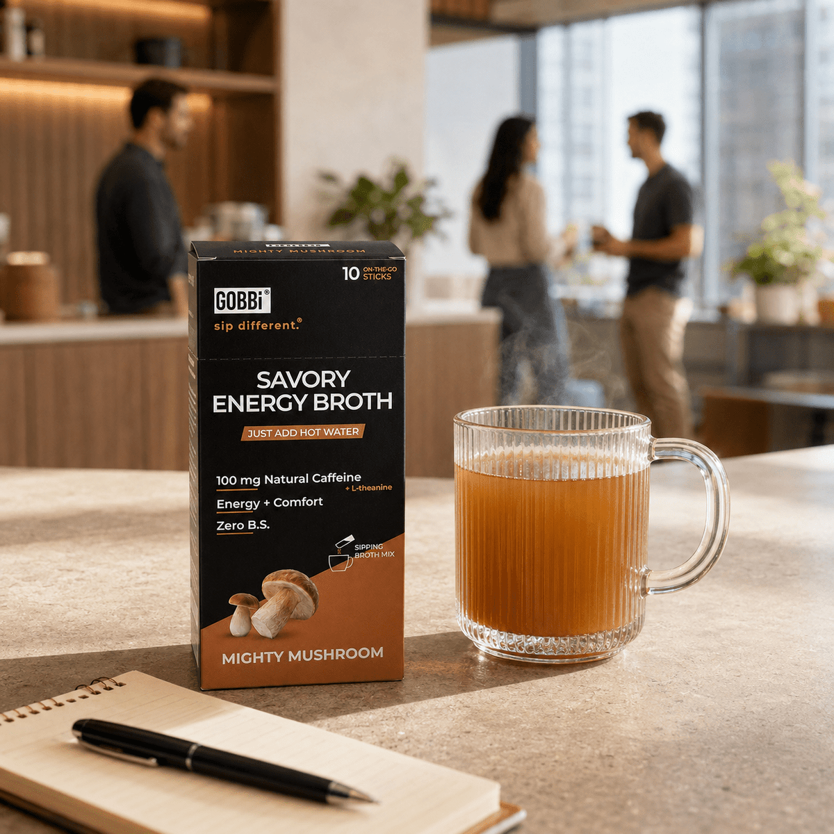 Energy Broth - Mighty Mushroom - Vegan America