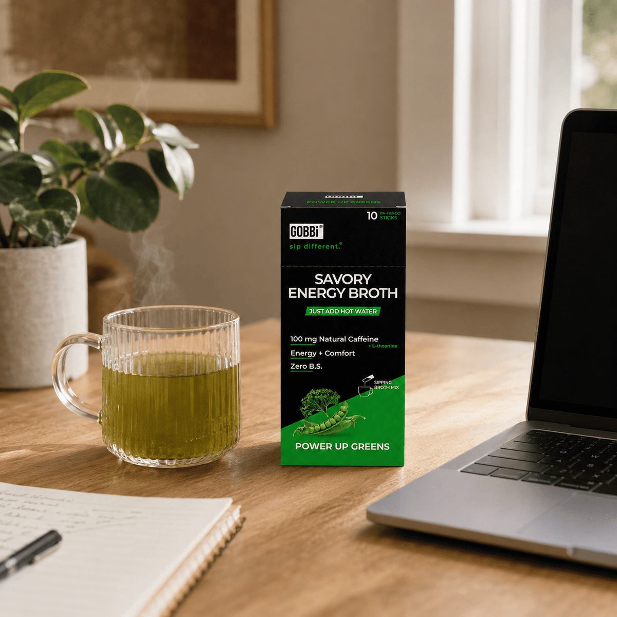 Energy Broth - Power Up Greens - Vegan America