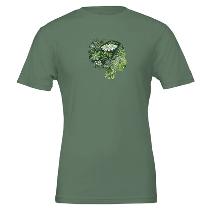Nature Girl, Premium 100% Cotton Tshirt - Vegan America