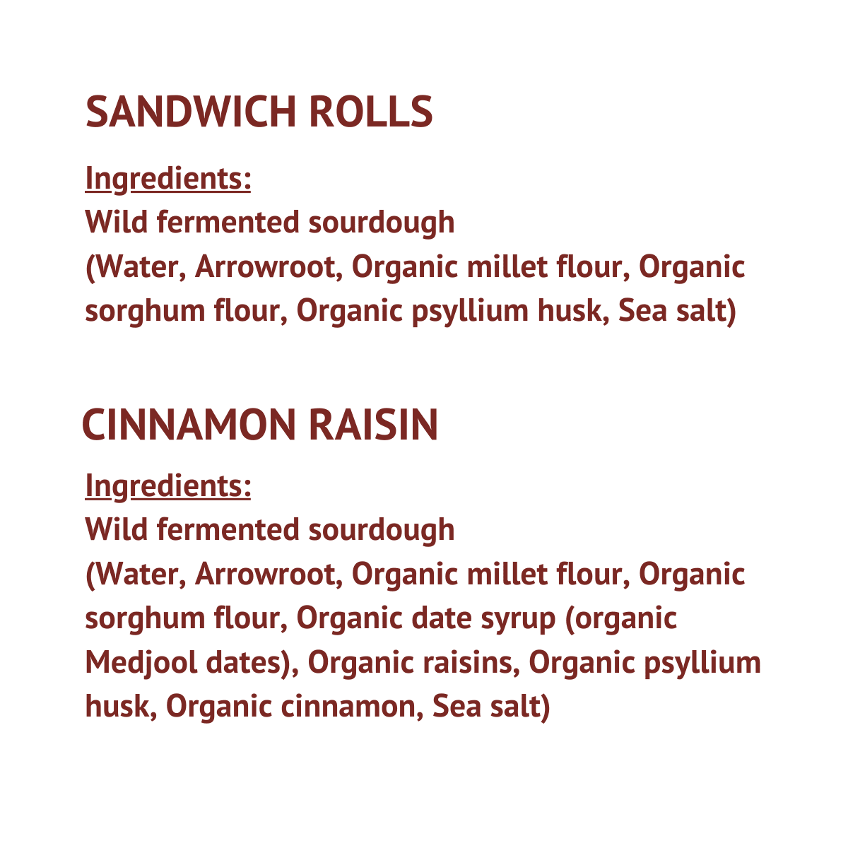 Gum-Free, Rice-Free Sourdough Variety Pack - Vegan America