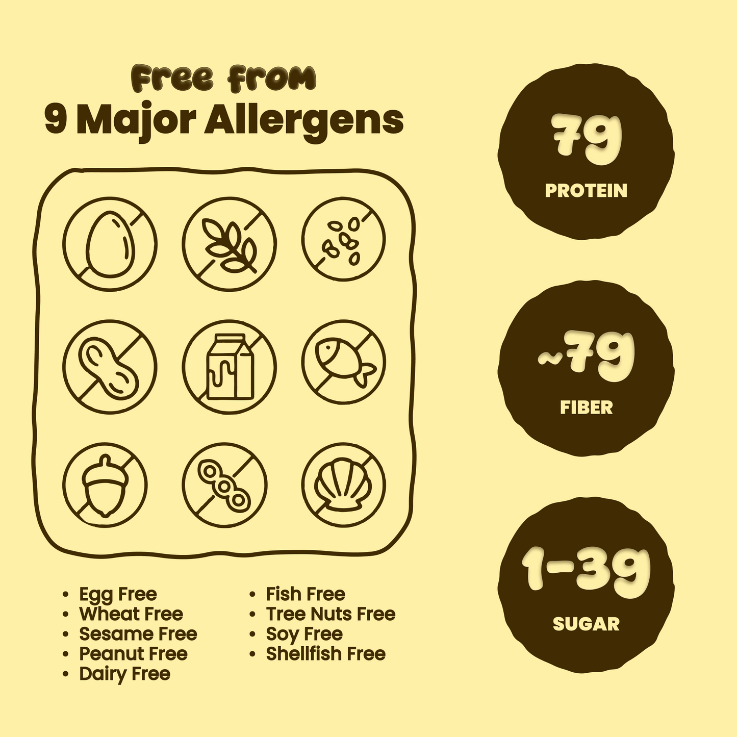 Taiyo Munch - Vegan, GF, Allergen-Free, Kosher Protein Bars - 12-Pack
