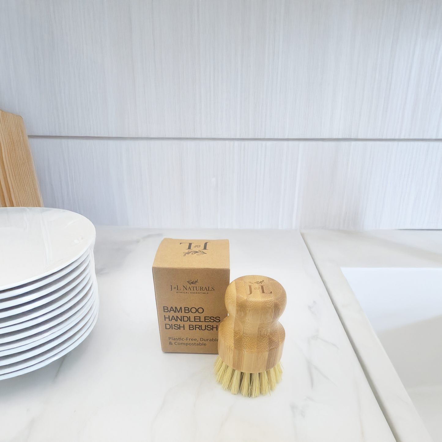Bamboo Hand Dish Brush