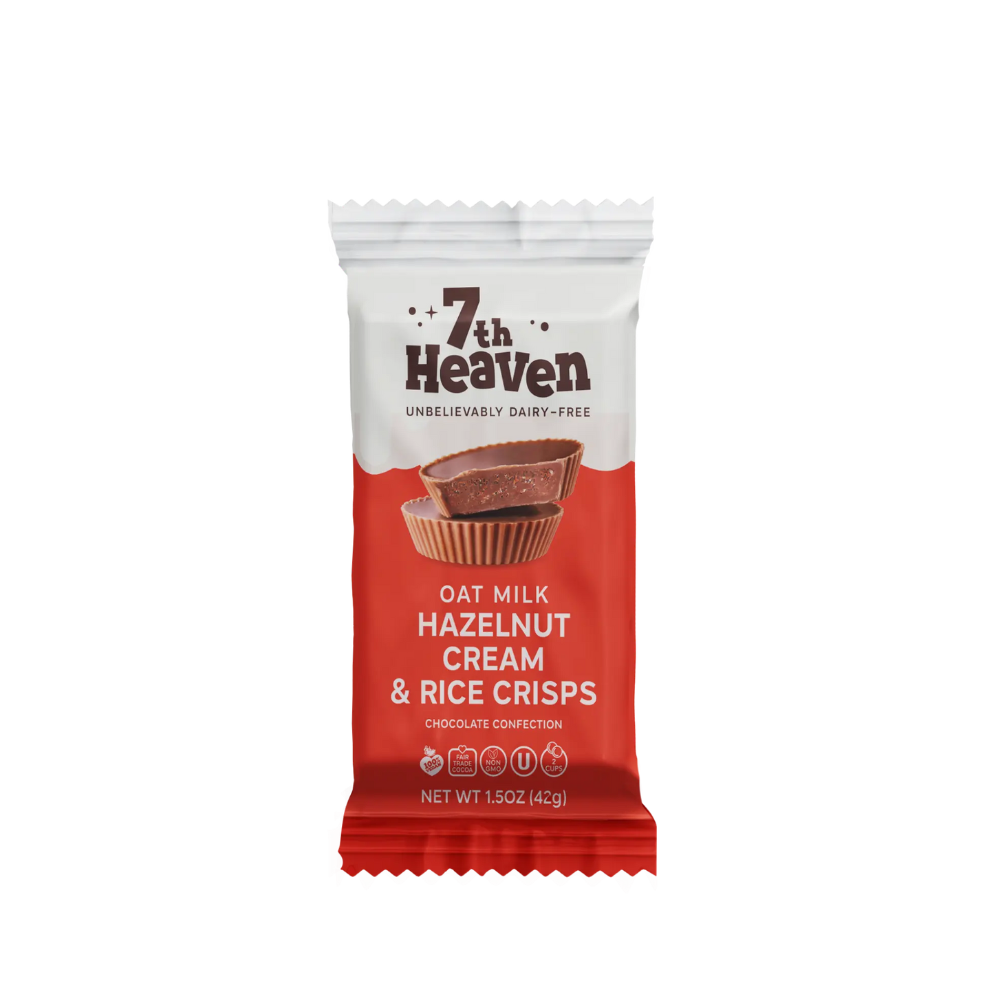 Hazelnut Cream and Rice Crisps Cups