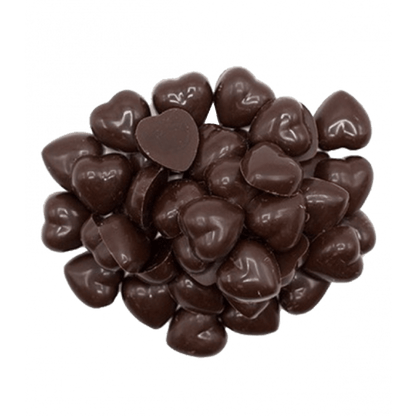 Rawmio Dark Chocolate Hearts - 100% Cacao - Vegan America