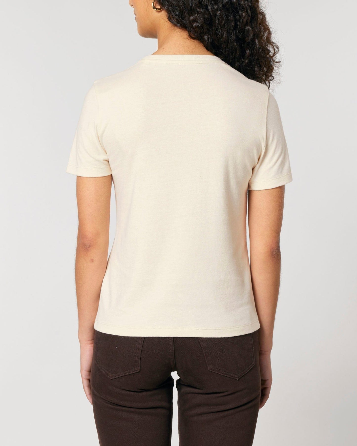 Women's Organic Cotton Fitted T-Shirt | Natural Cotton