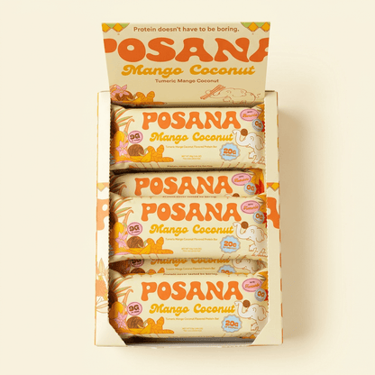 Posana Mango Coconut Turmeric (12 - pack) - Vegan America