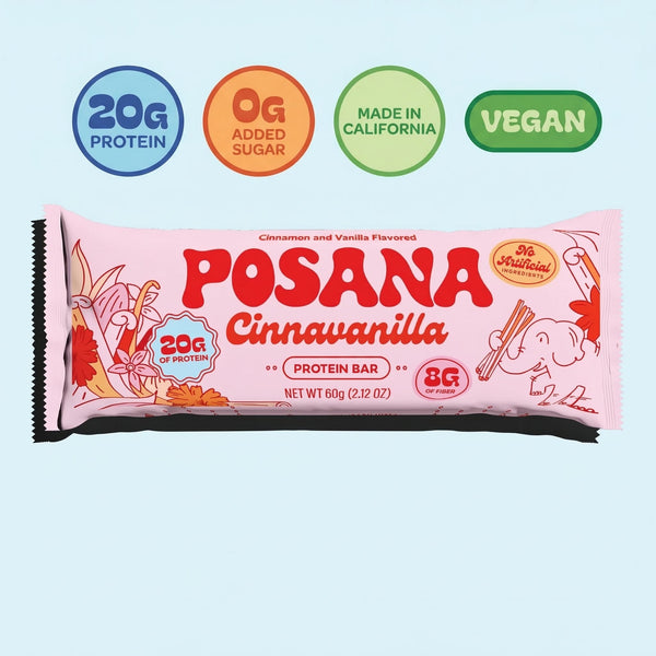 Posana Cinnavanilla Protein Bar (4 - pack) - Vegan America