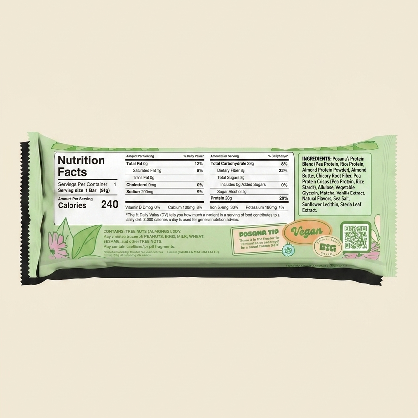 Posana Matcha Latte (12-pack)