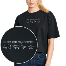 I Don't Eat My Homies Women's Boxy T-Shirt - Vegan America
