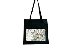 shopping bag wine package black - Vegan America