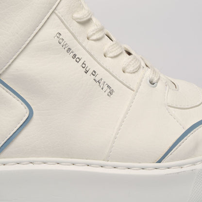 EMI plant-based sneakers – white & blue