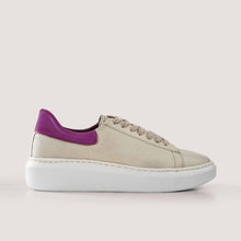 Apple & corn sneakers EMMA - fucsia